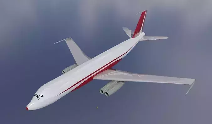 Model 707-120 Proto-707 Jetliner - 1950s Concept