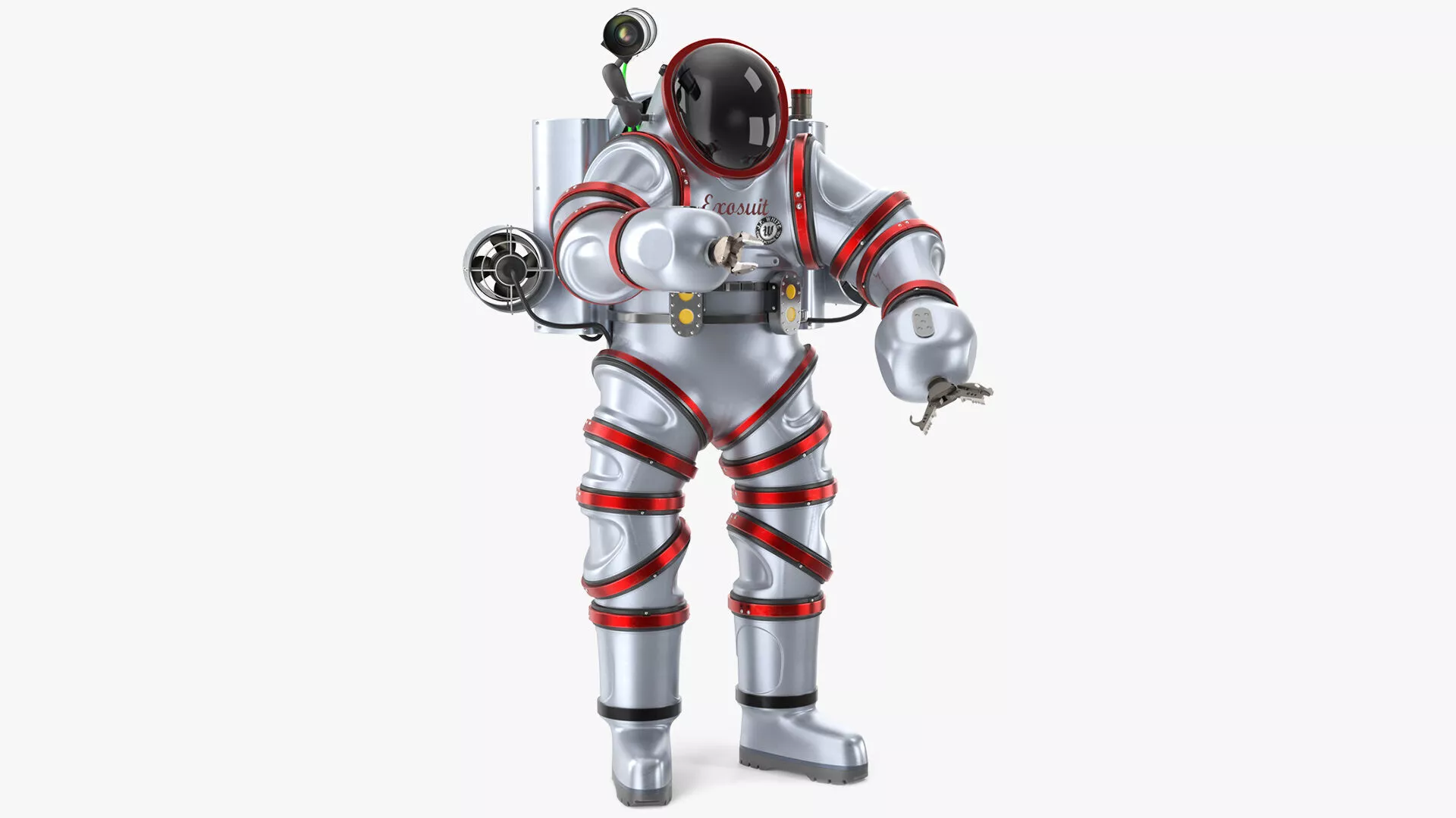 Nuytco Submersible Exosuit ADS Rigged 3D model