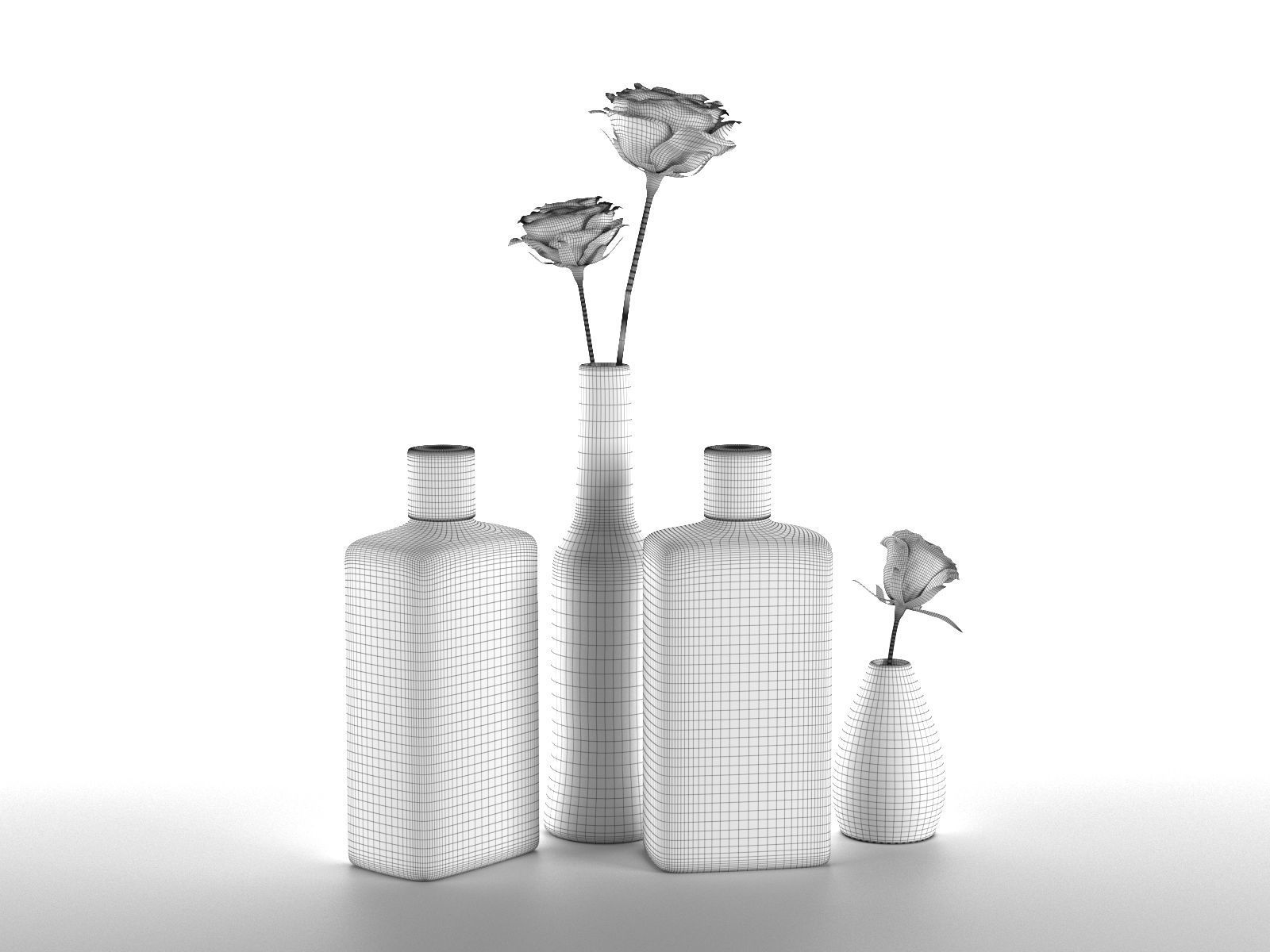Lavender and Eucalyptus Collection 3D model_1
