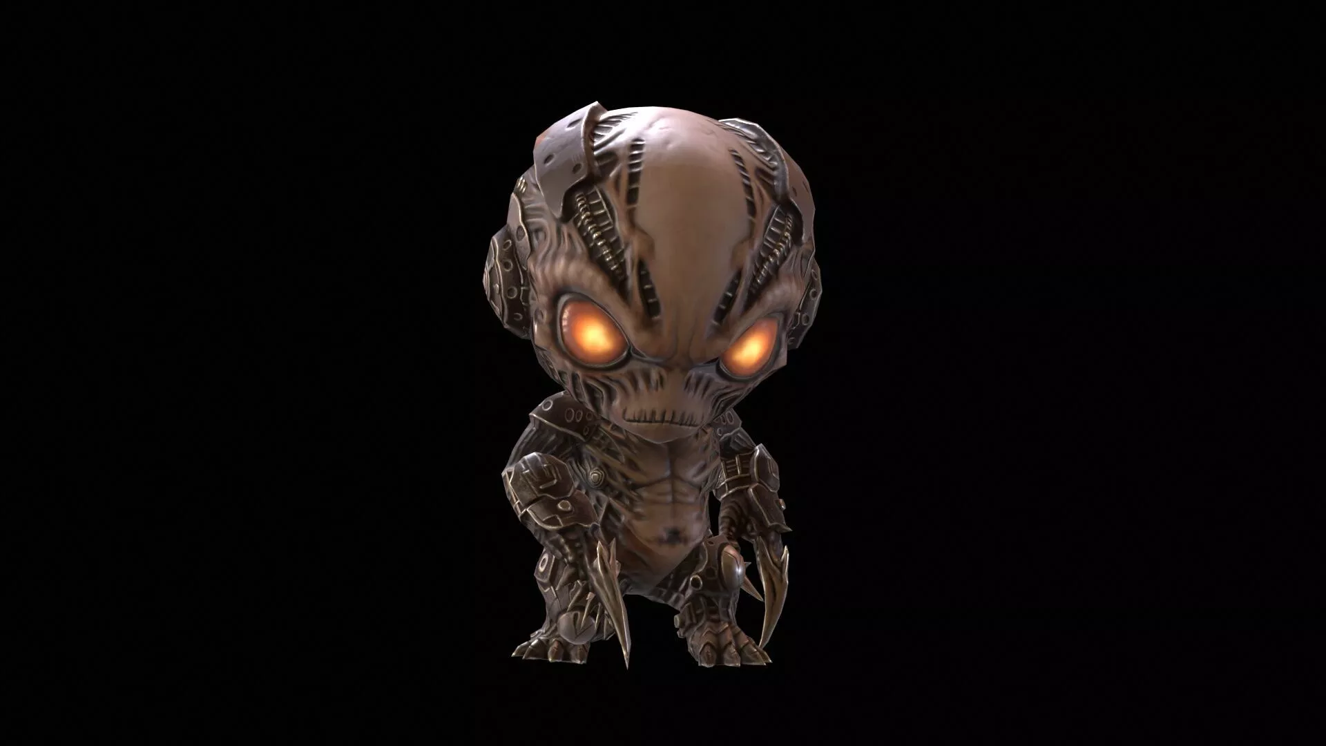 ChibiNecro3Pack2 Low-poly 3D model
