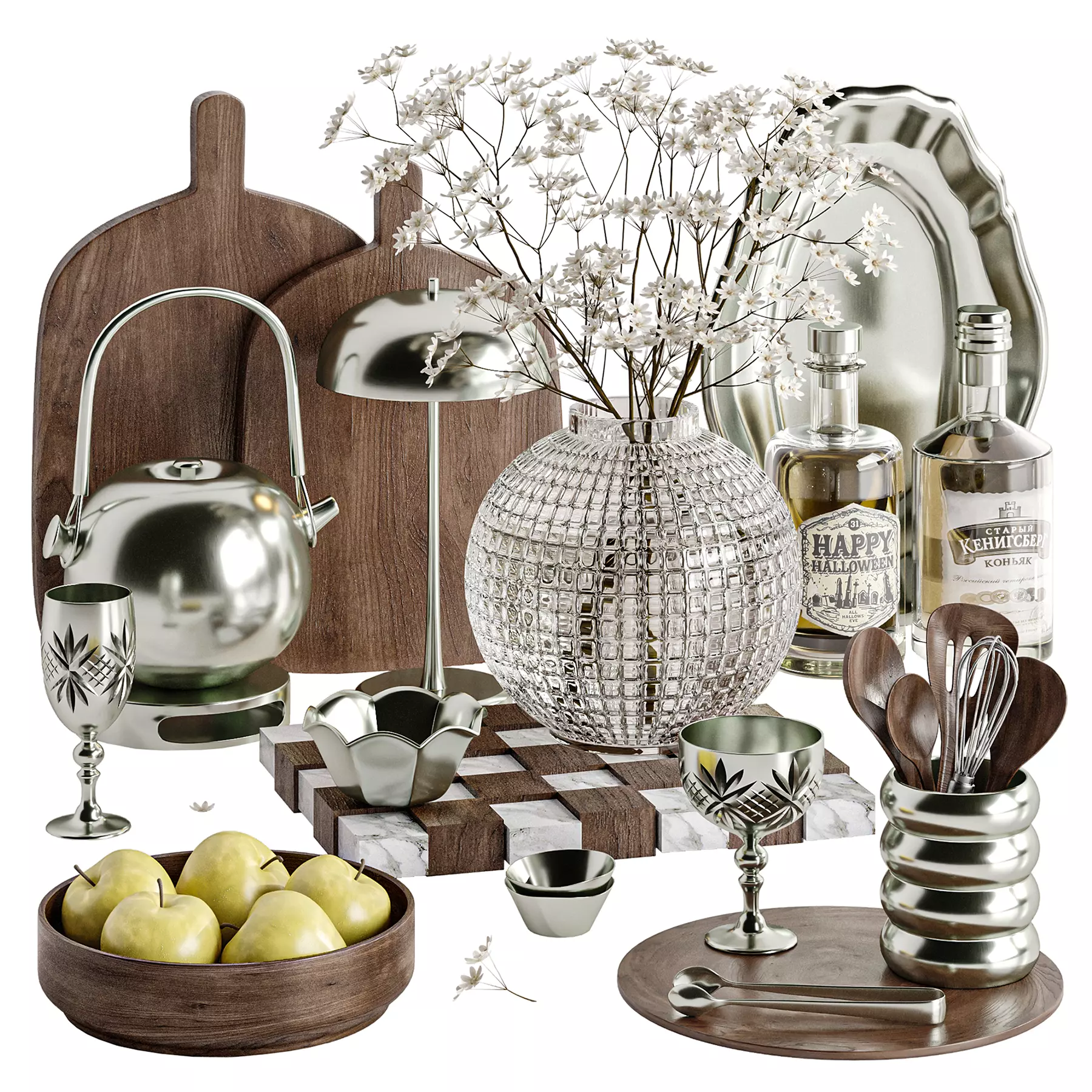 Kitchen accessories 086 3D model