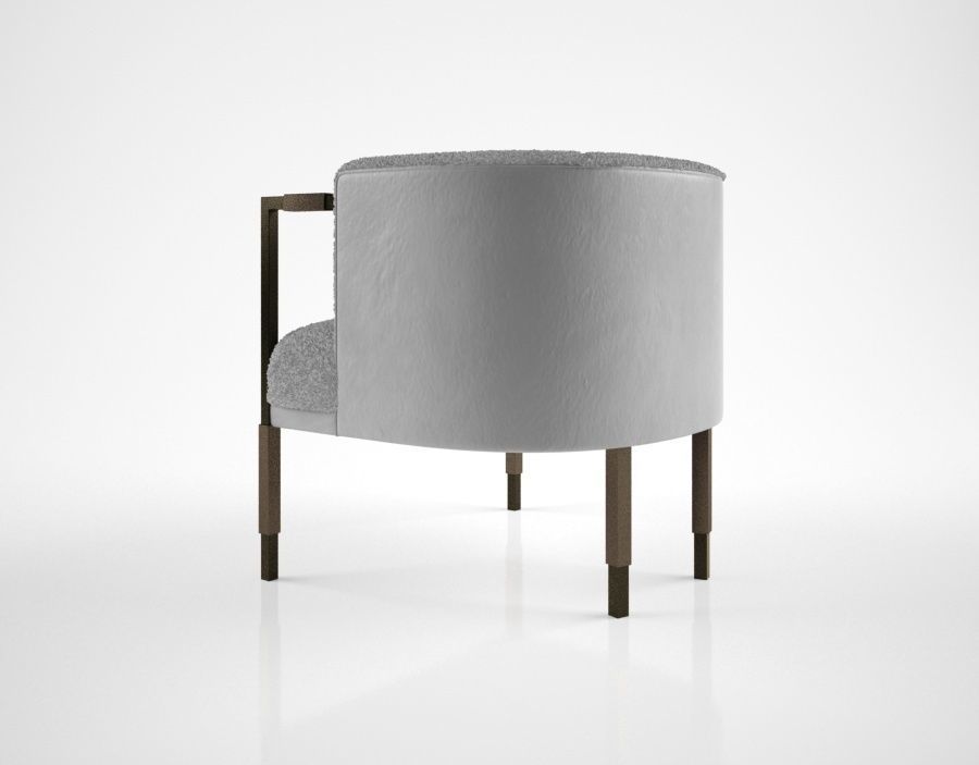 Kelly Wearstler Larchmont chair 3D model_1