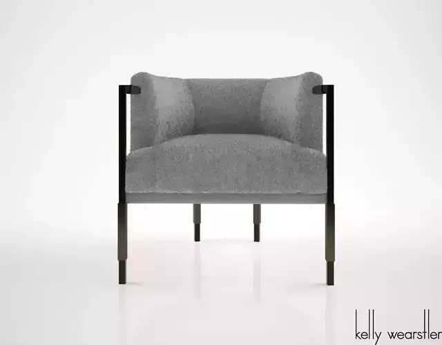 Kelly Wearstler Larchmont chair 3D model