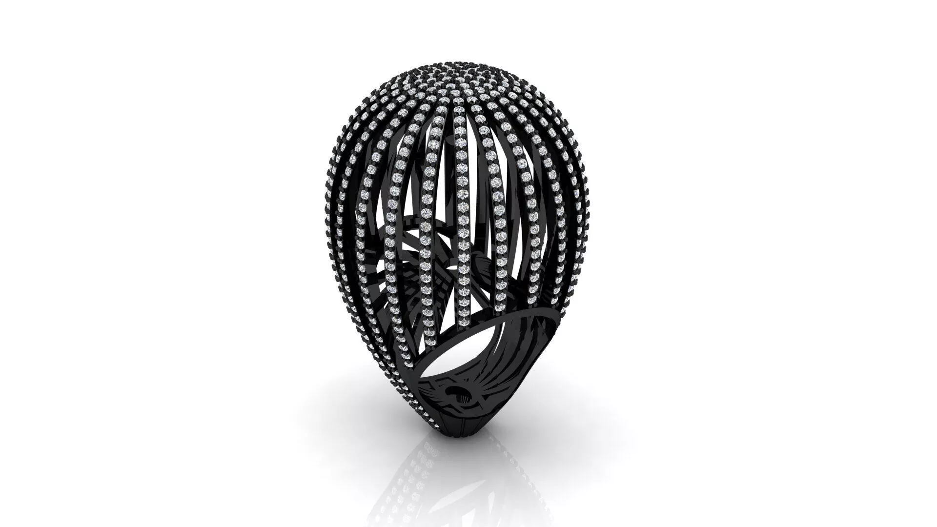 Baloon Ring 3D print model