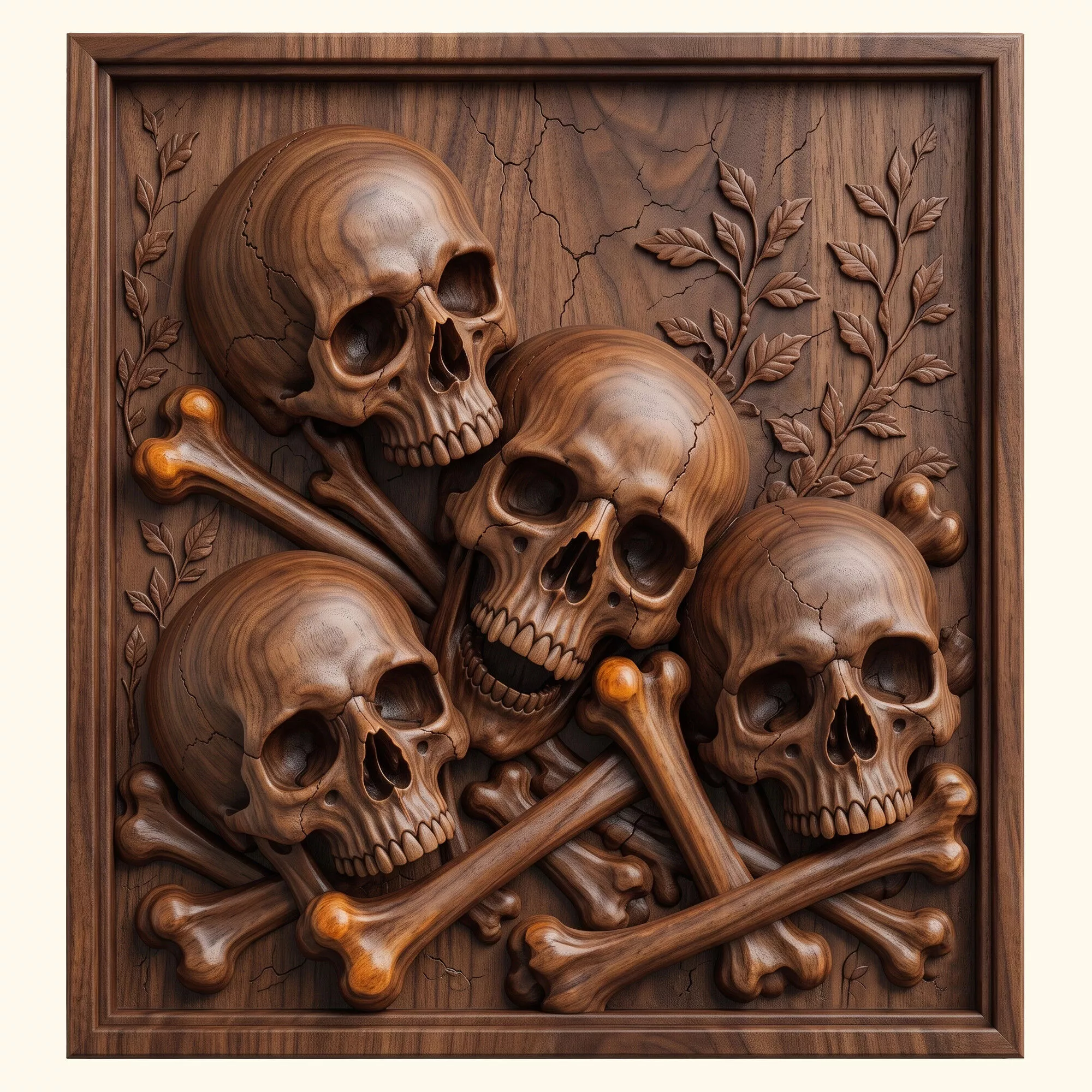 Skull Pile 3D print model