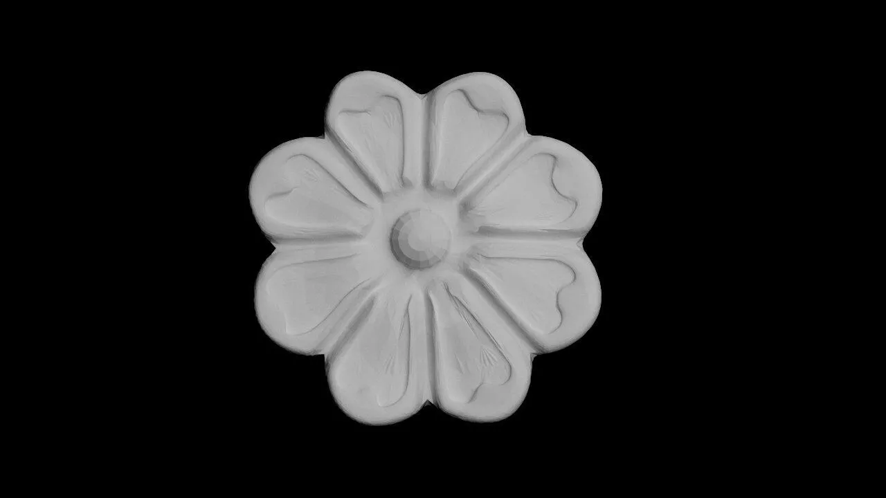 classic carving 3D model Free 3D model
