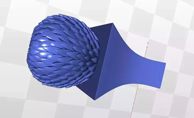 Classic Spiral Table Leg 4 Axis CNC Pedestal Pillar STL