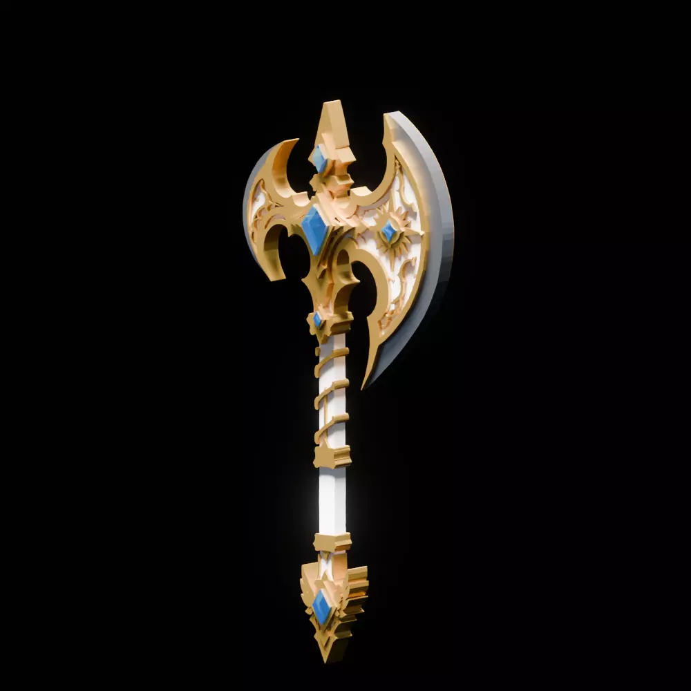 Seraphs Glory Low-poly 3D model