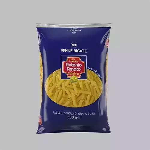 Spaghetti packet 3D model - 114