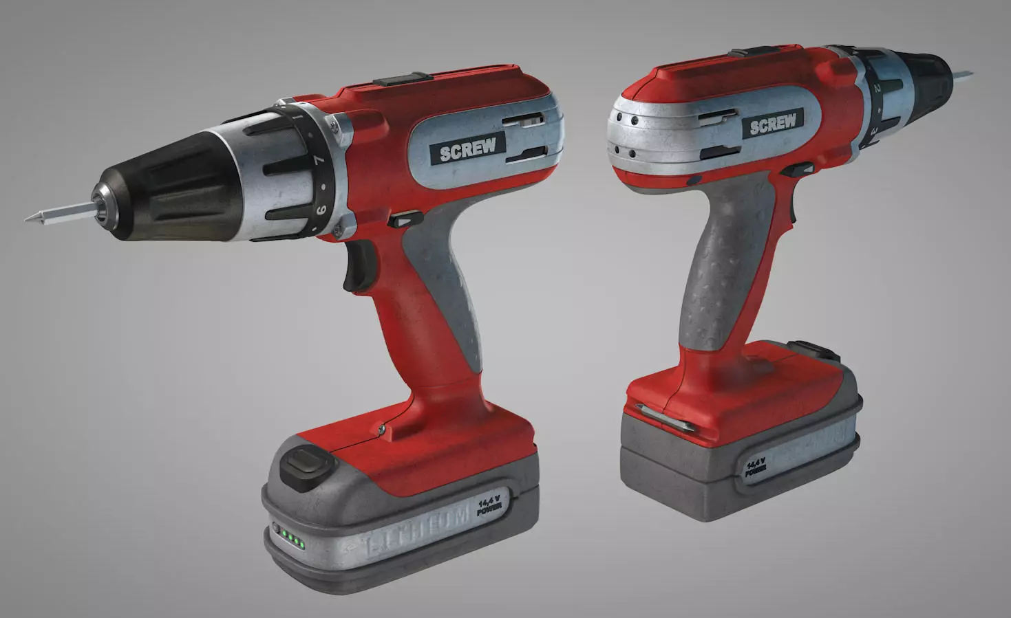 Screwdriver pearl 3D model_0