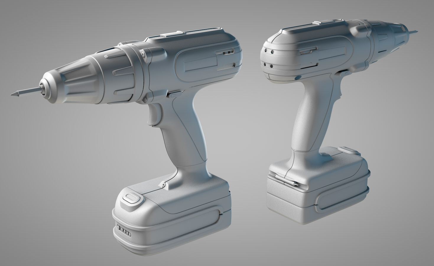 Screwdriver pearl 3D model_1