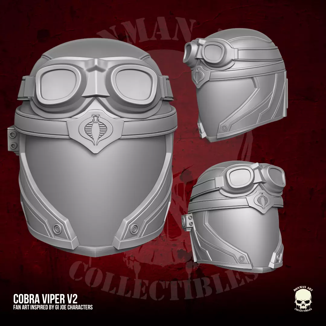 Cobra viper V2 3D Printable Files for Action Figures 3D print model
