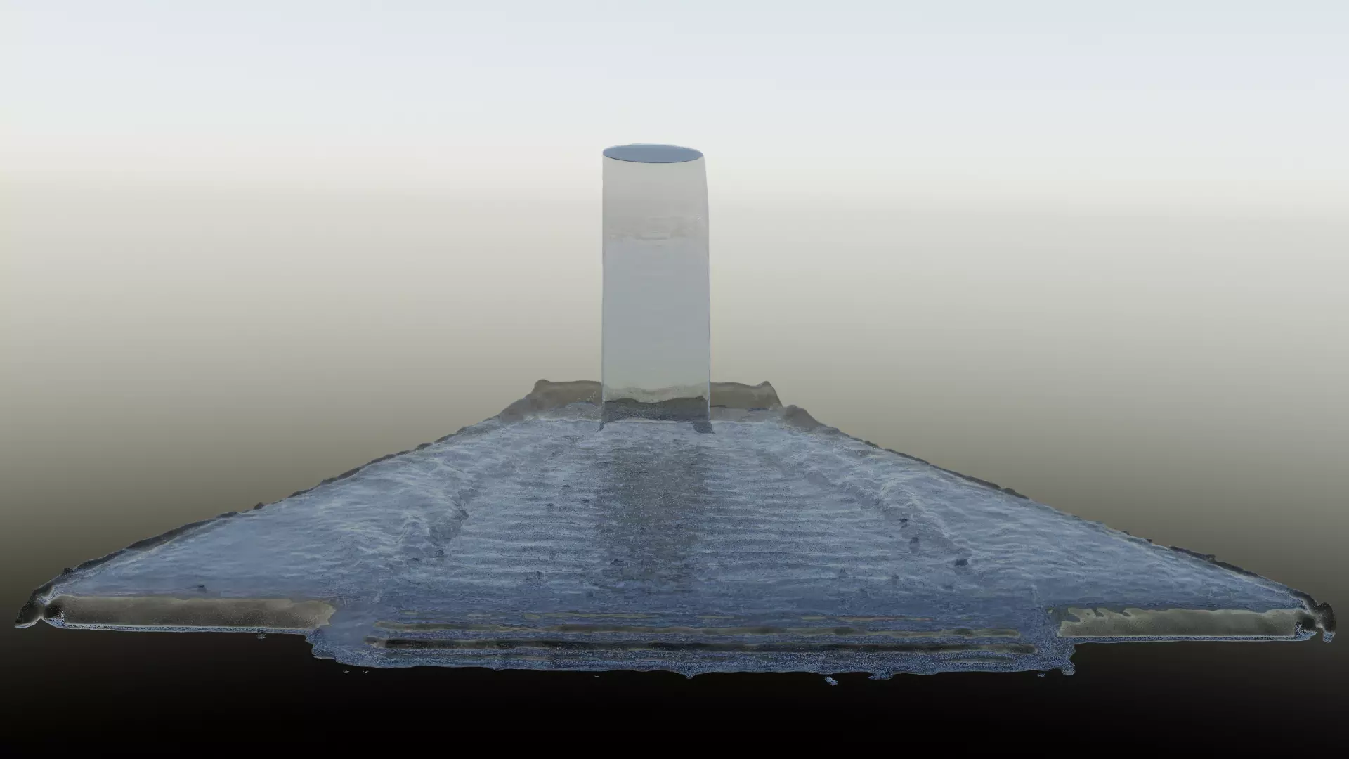 Waterfall Simulation Free 3D model