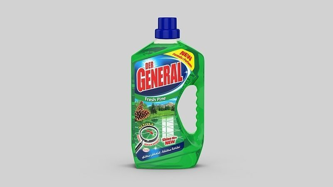 Detergent bottle - Der General 3D model