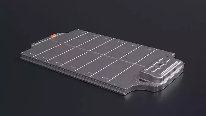 Tesla Model X Battery Pack Module 3D model 4