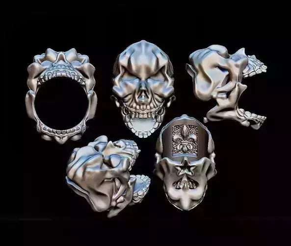 Mad Skull Ring