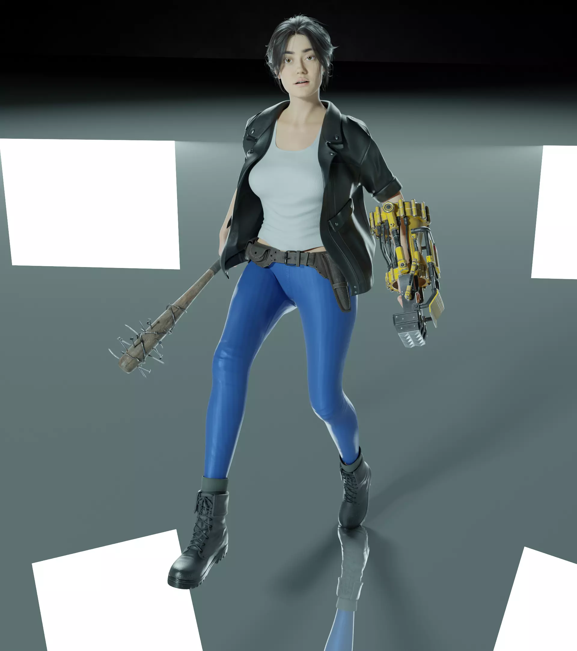 Fallout fanart - lucy Maclean PBR 8k high - detail Free 3D model