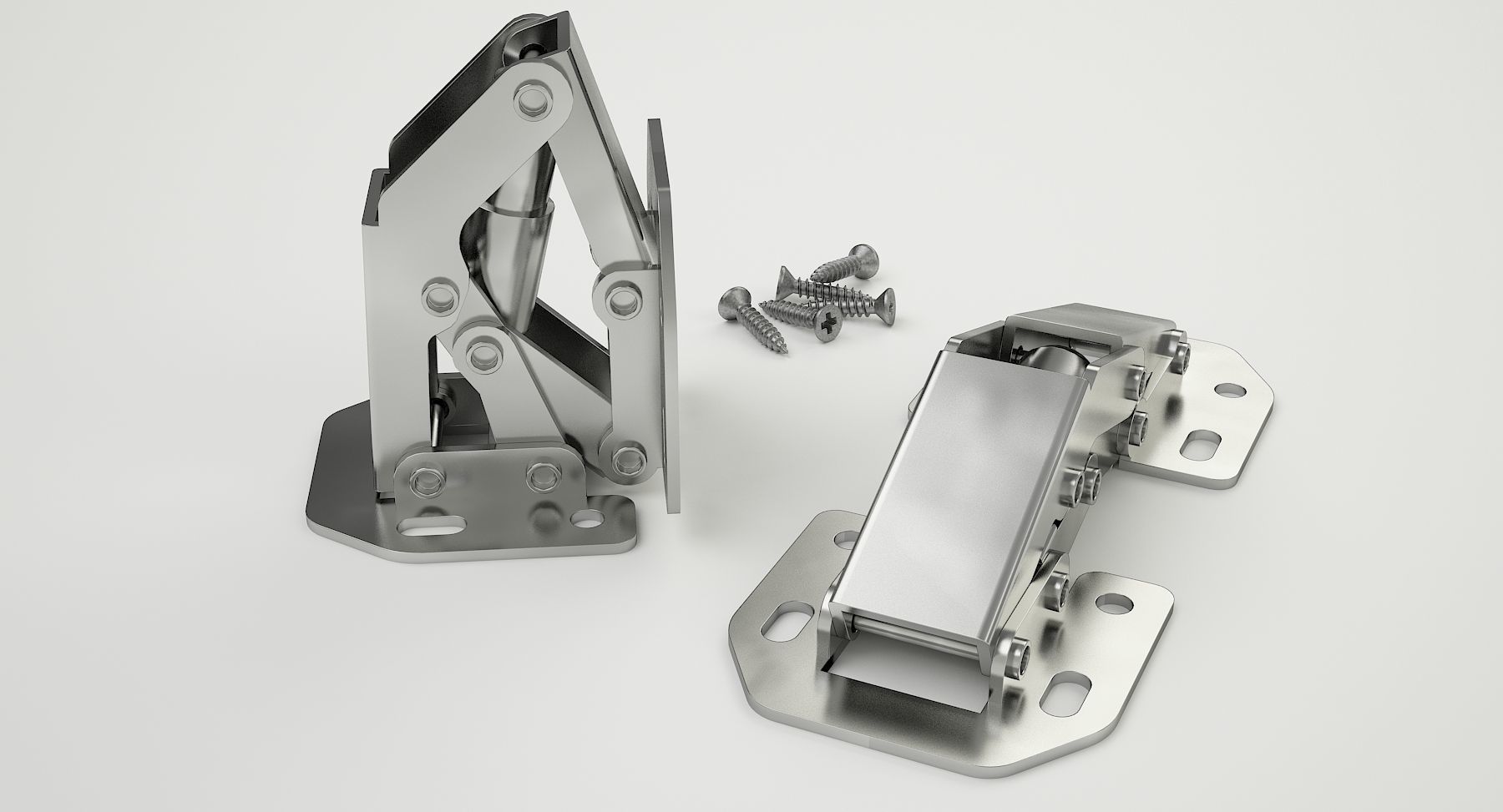 Hinge stainless steel door hinges 3D model_1