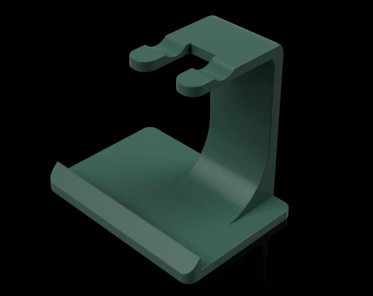 Spinning reel stand Free 3D print model