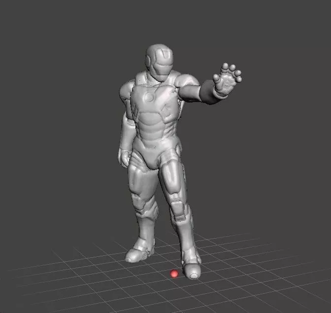 IRON MAN LASER GLOVE MINIATURE MODEL FOR SCIFI GAMES RPG DND 3D print model