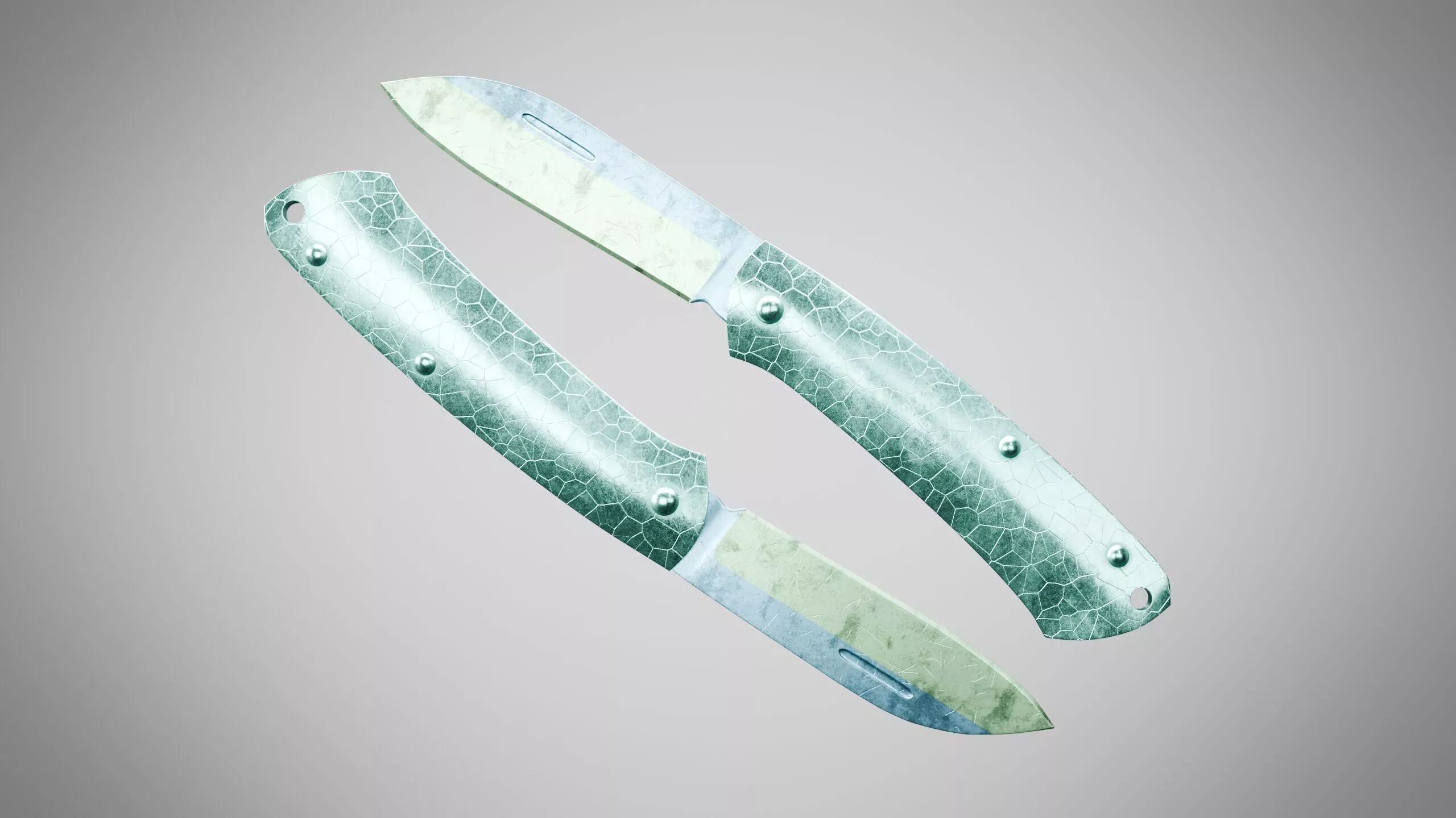 Knife 8 Magic Mist FT Low-poly 3D model
