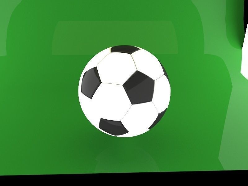 Soccer Ball 3D model  3D print model_3
