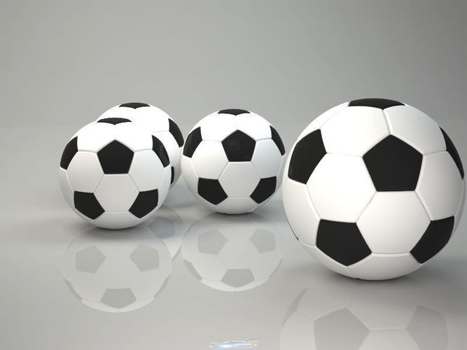 Soccer Ball 3D model  3D print model