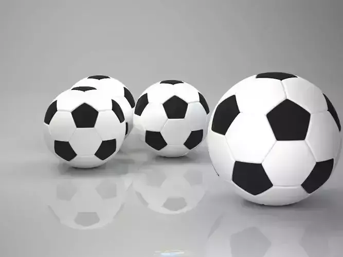 Soccer Ball 3D model  3D print model