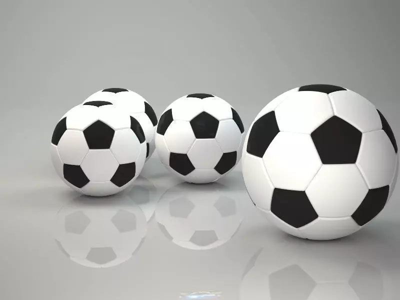 Soccer Ball 3D model  3D print model_0