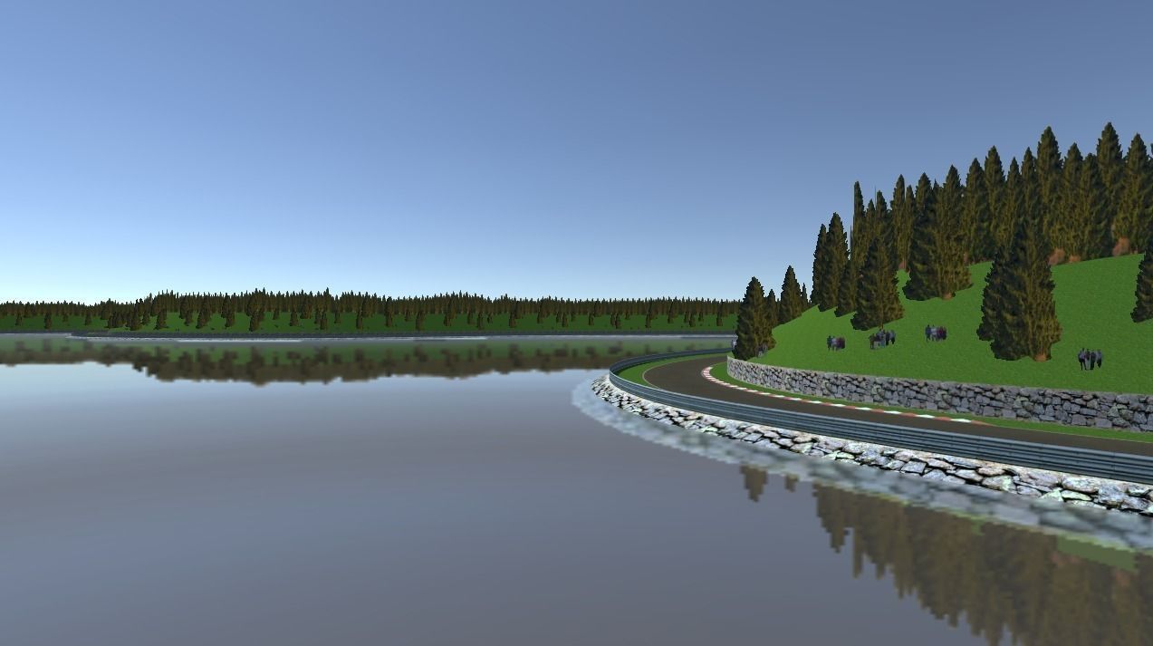 Race Track Megapack Low-poly 3D model_3