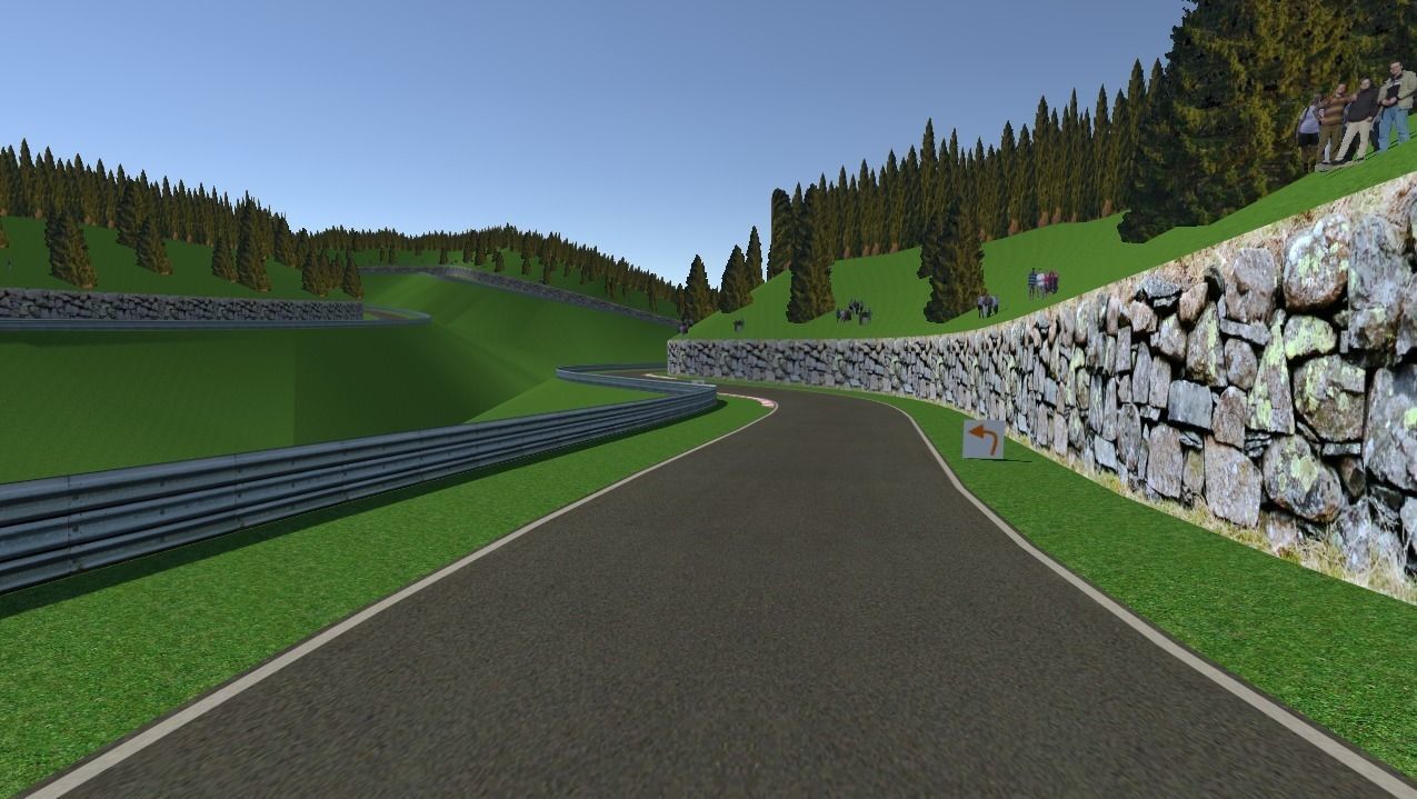 Race Track Megapack Low-poly 3D model_6