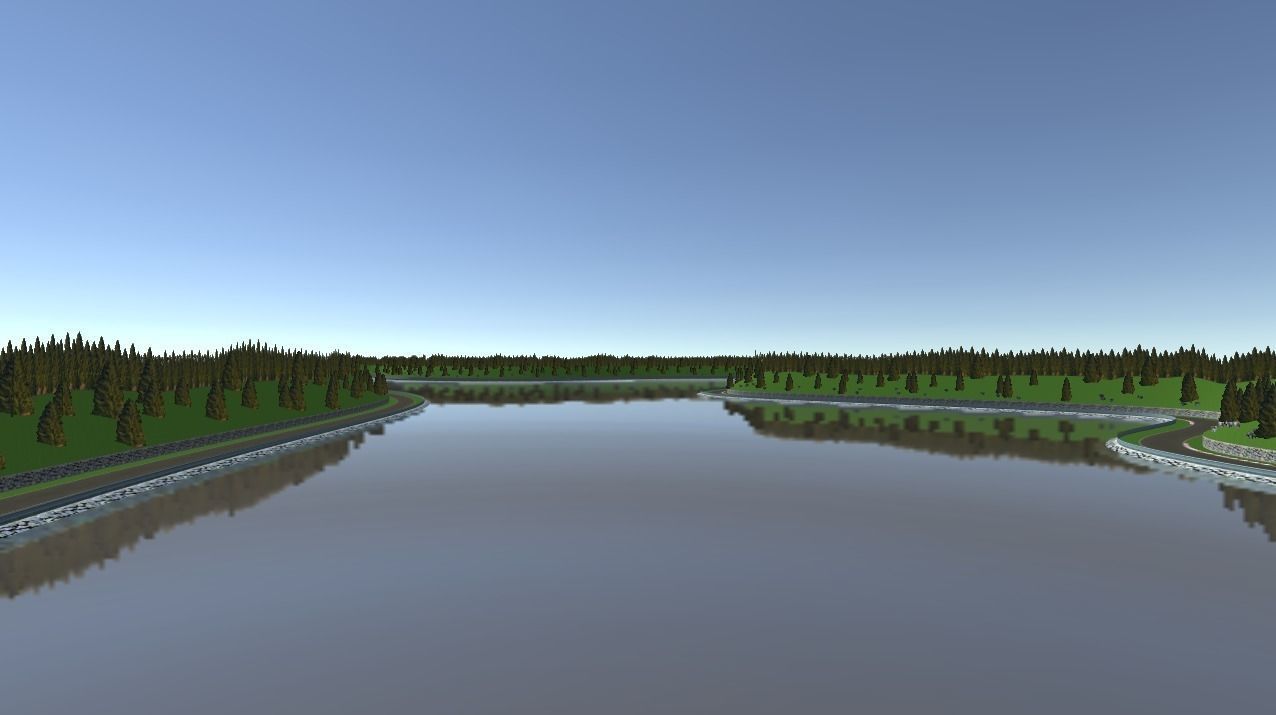 Race Track Megapack Low-poly 3D model_4