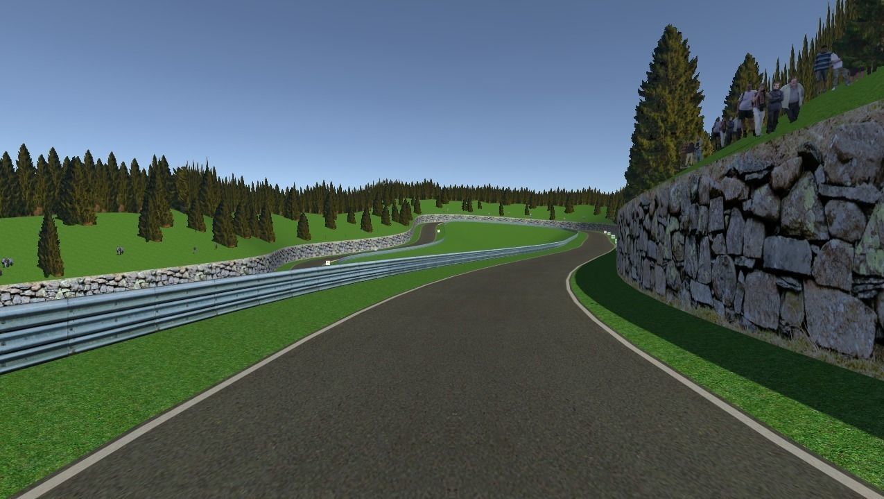 Race Track Megapack Low-poly 3D model_5