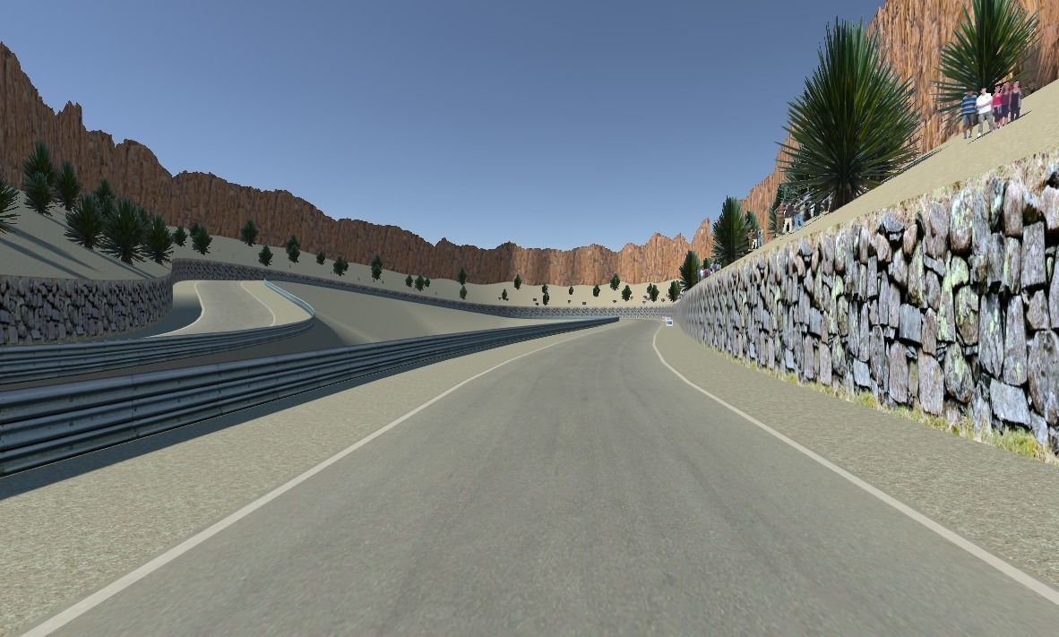 Race Track Megapack Low-poly 3D model_7