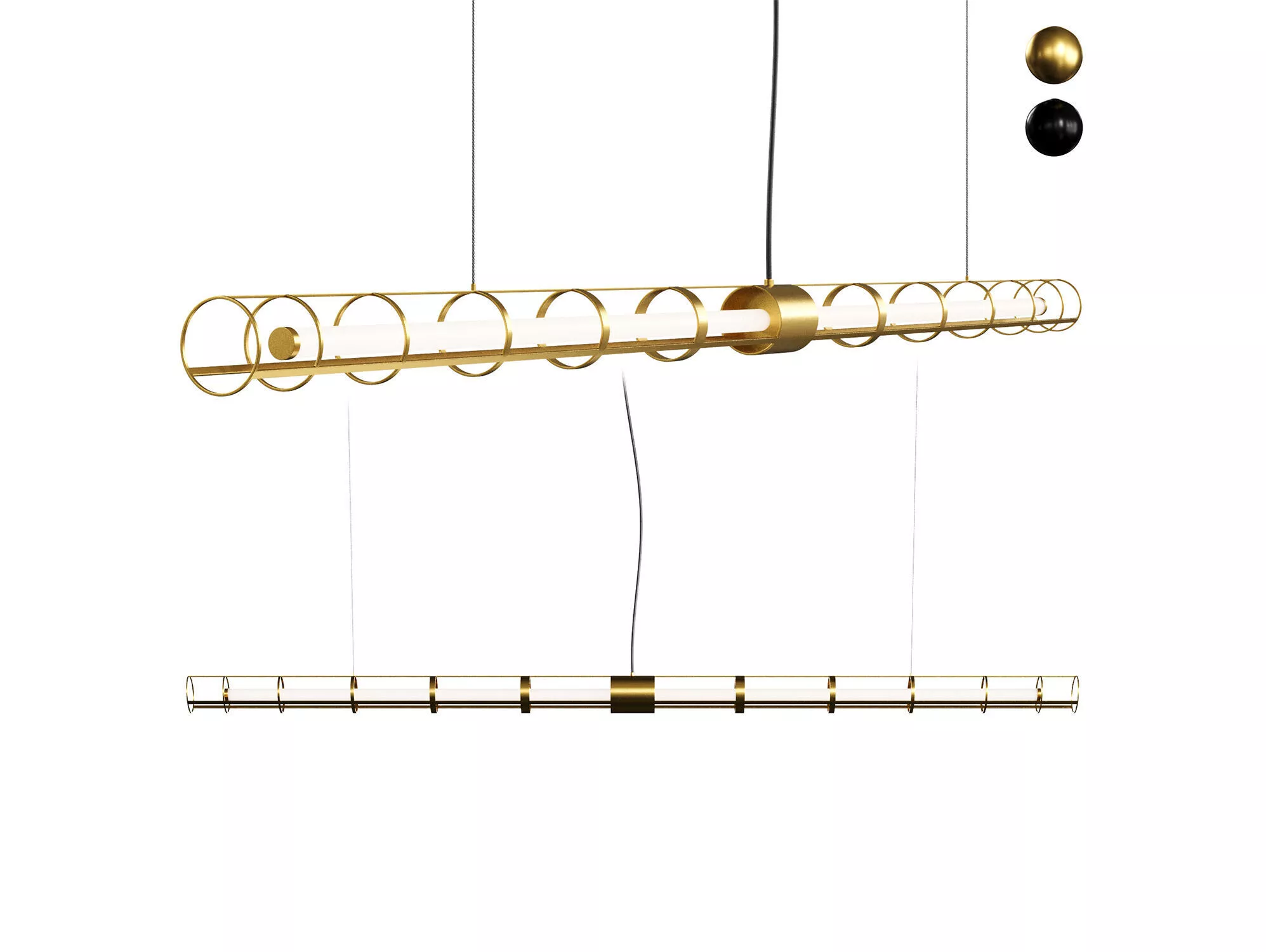 Hubble Pendant Lamp by Baxter 3D model