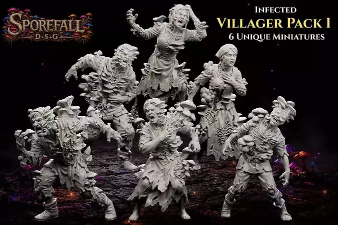 Infected Villagers - Pack 1