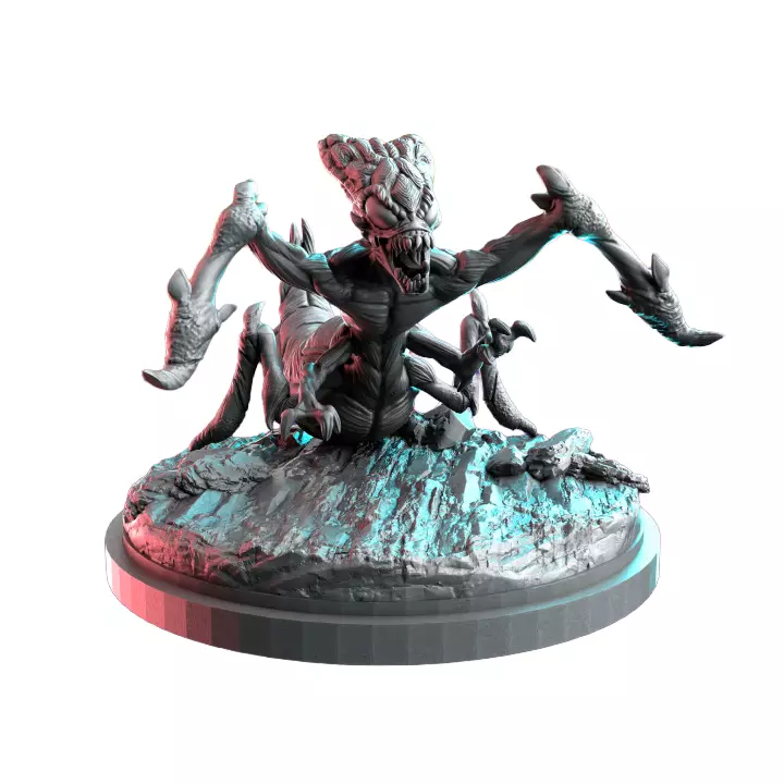Xenomorph Beast X - RPG Tabletop Figure 3D print model