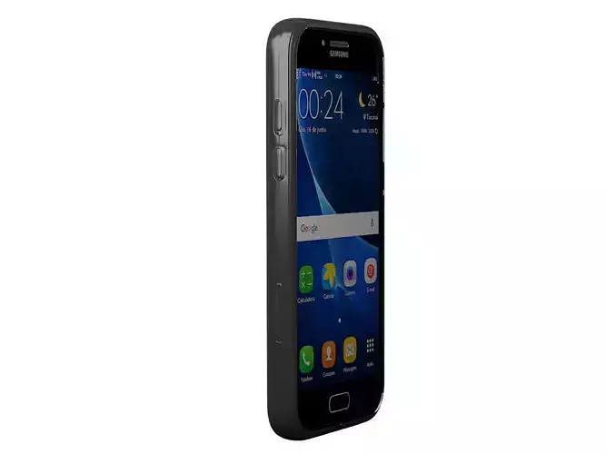SAMSUNG A3 2017 model with cover