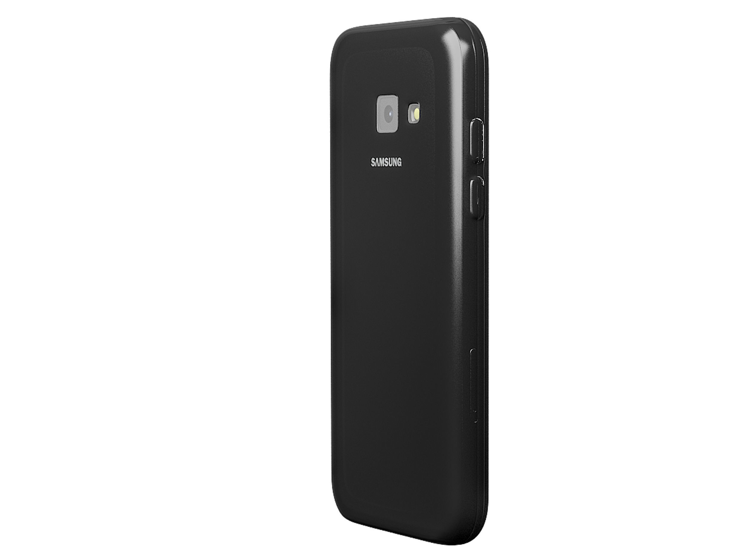 SAMSUNG A3 2017 model with cover 3D model_2