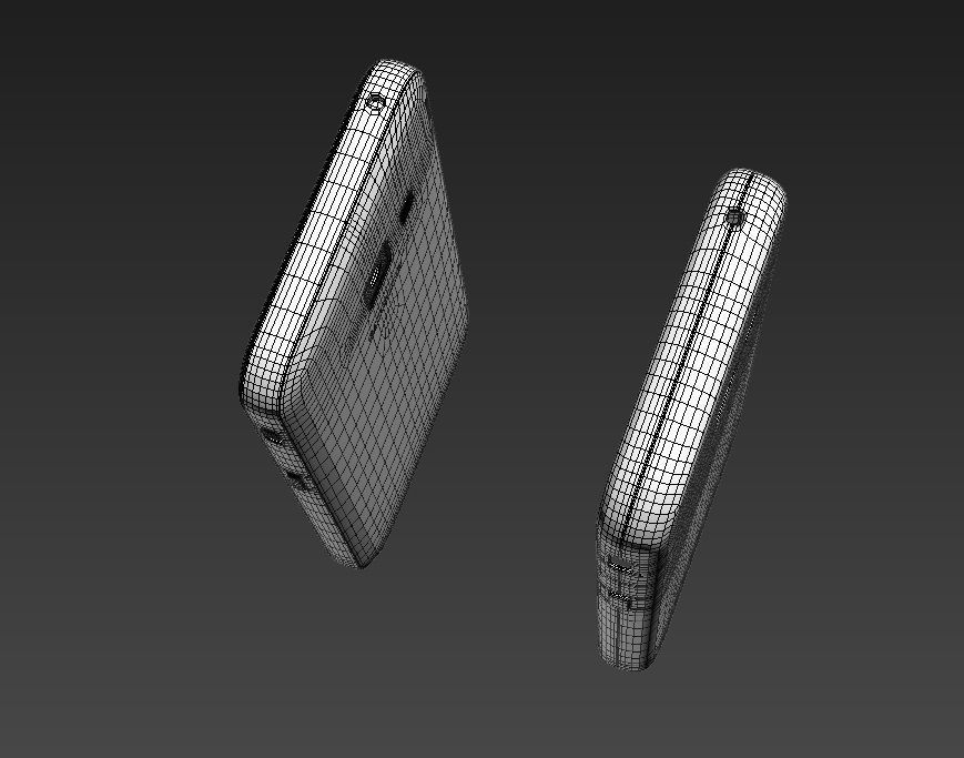 SAMSUNG A3 2017 model with cover 3D model_10