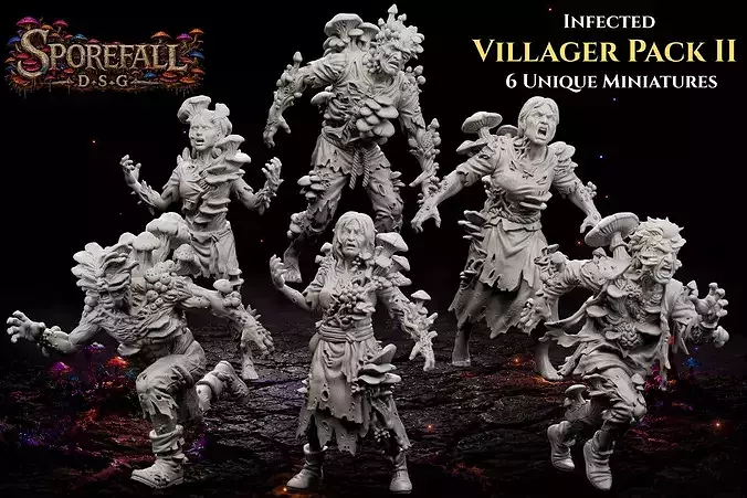 Infected Villagers - Pack 2