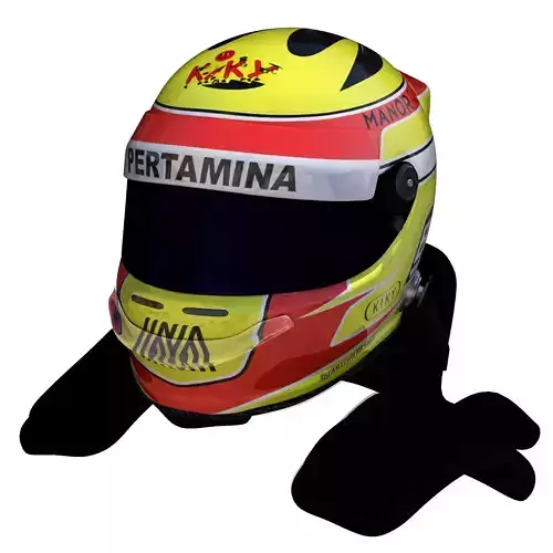 Haryanto Helmet 2016 Low-poly 3D model