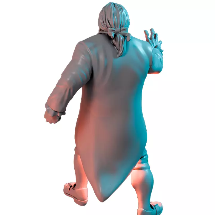 Big Bad Density Dad VIII - Collectible Hero Figurine 3D print model
