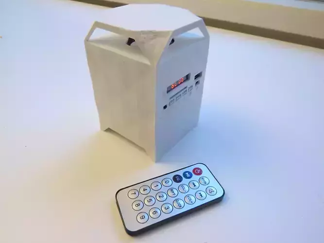 Mini Bluetooth Stereo Speaker Free 3D print model