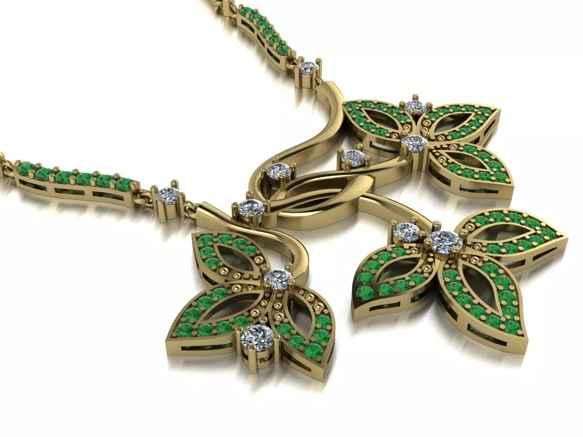 Pendant Brand Jewelry Luxury Gold 3D print model