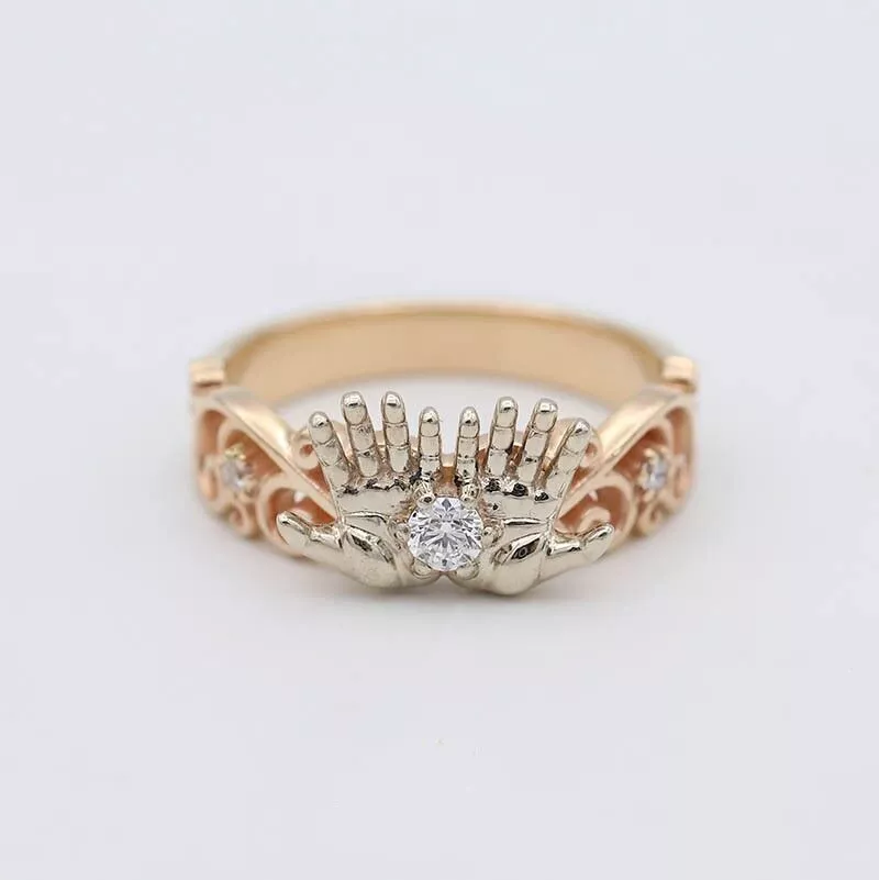 Baby Hand Ring Luxury Jewelry 3D print model