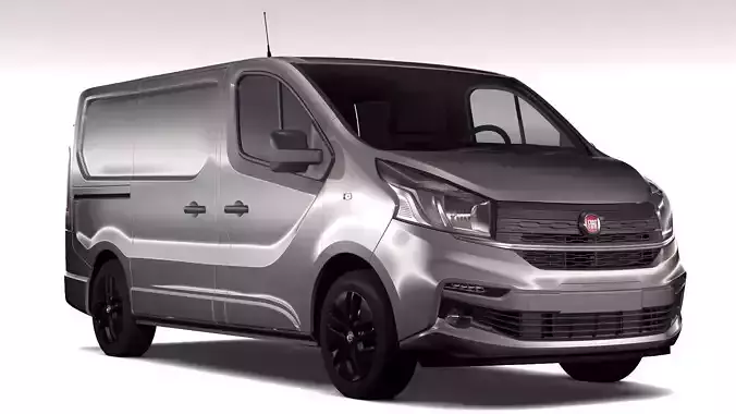 Fiat Talento Van L1 2017 3D model
