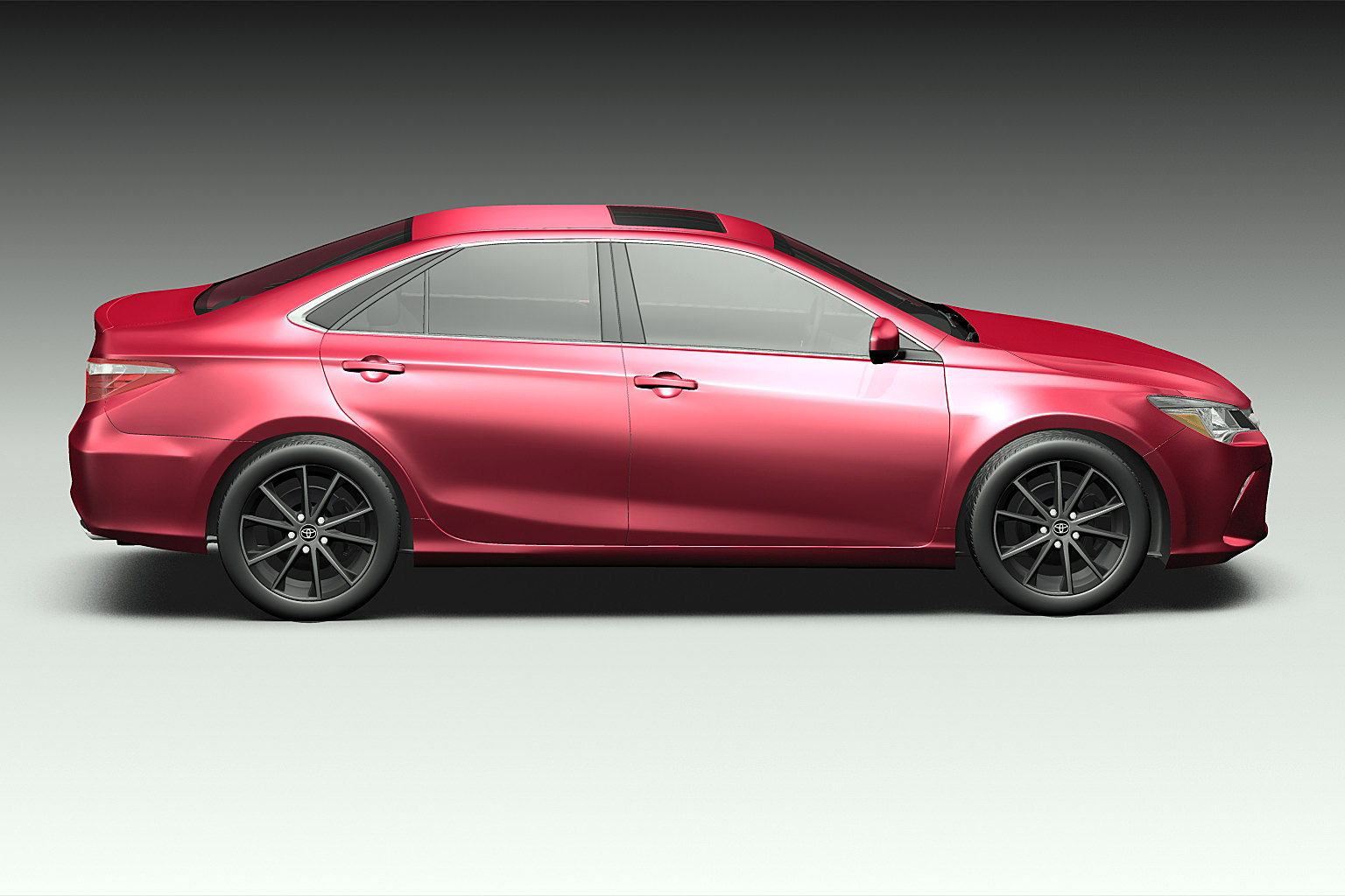 2015 Toyota Camry  3D model_4