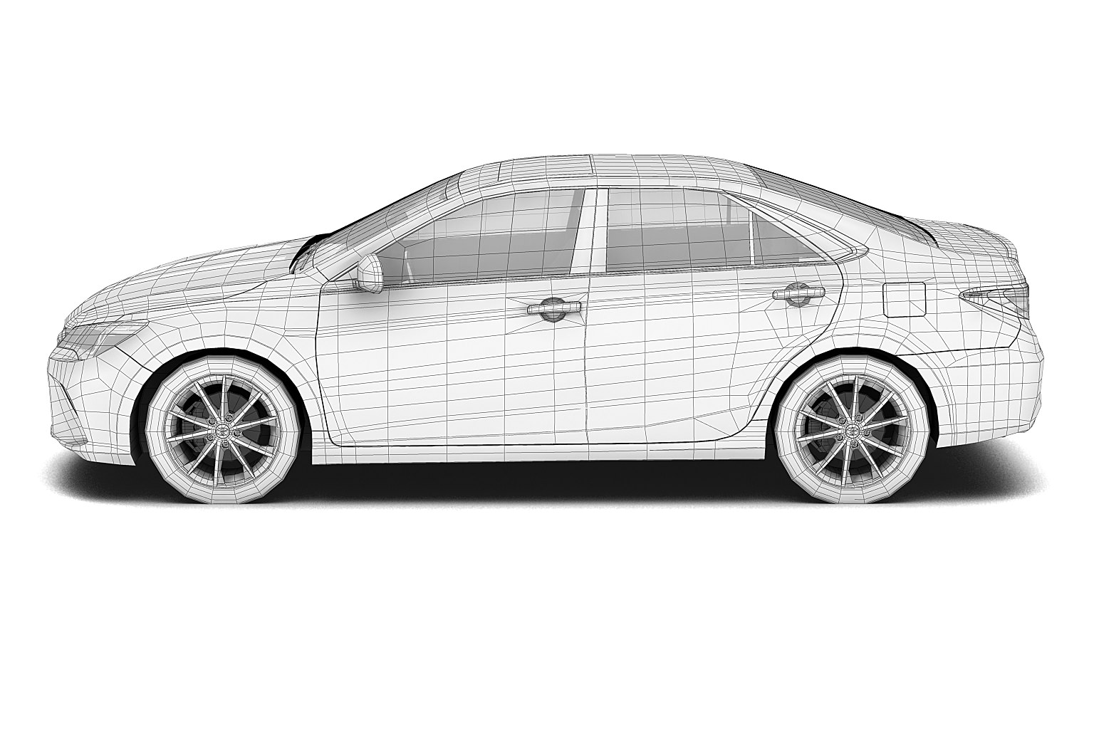 2015 Toyota Camry  3D model_8