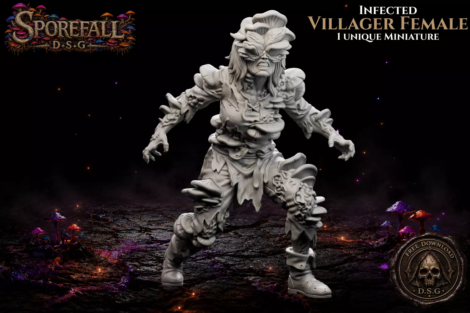 Infected Villager FREE DOWNLOAD Free 3D print model